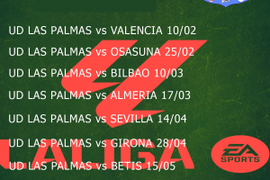 Opplev Union Deportiva Las Palmas spille en fotballkamp